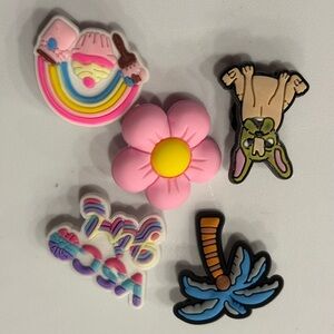 Colorful Shoe Charms Set